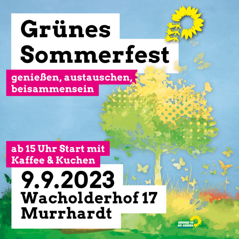 Grünes Sommerfest